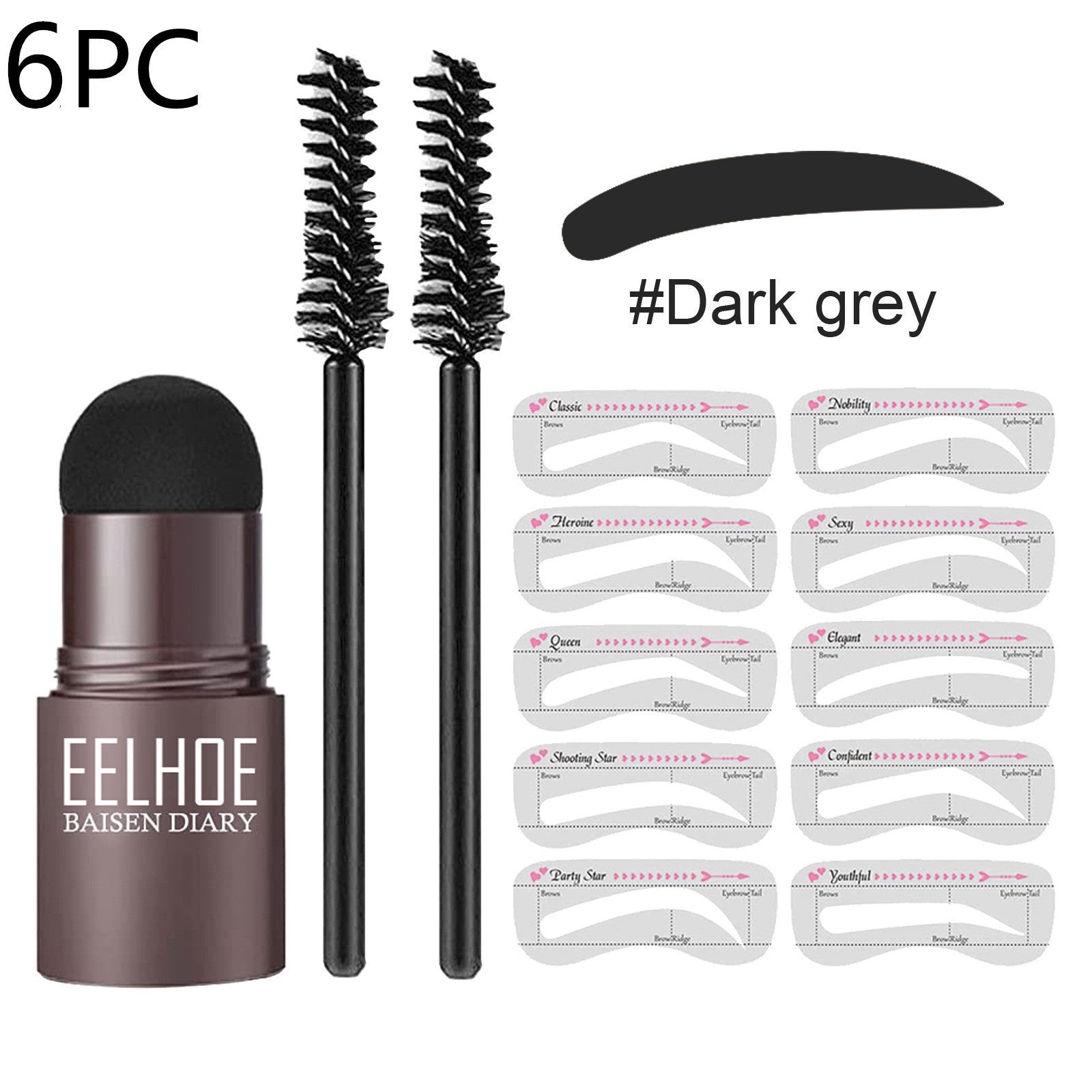 Eyebrow Mold Set Makeup Powder Eyebrow Mold Set Makeup Powder